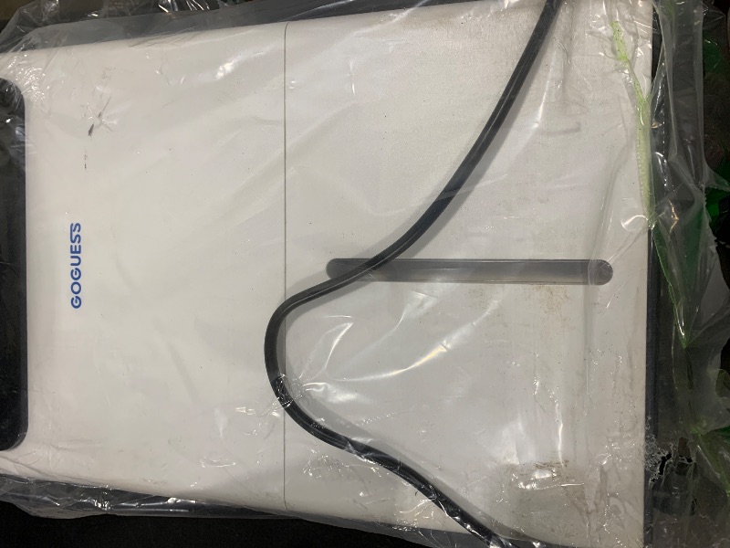 Photo 1 of GoGuess 1600 Sq.ft Dehumidifier for Basement - 21 Pints, Drain Hose & Humidity Control Large Room Dehumidifiers for Home, RV, Bathroom, Bedroom - 3 Modes & 24H Timer White