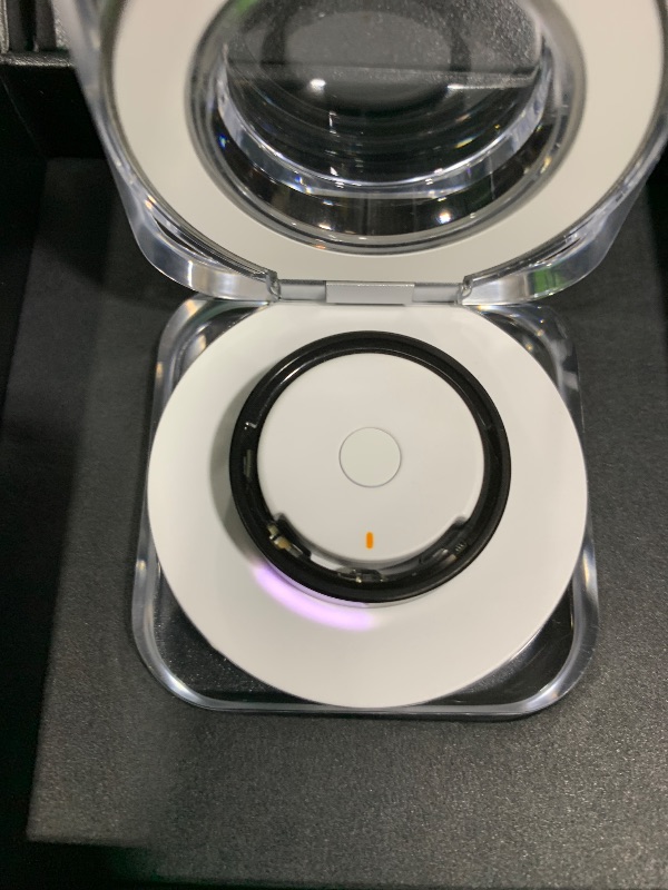 Photo 1 of SAMSUNG Galaxy Ring, AI Smart Ring, Size First w/Sizing Kit, No App Subscription, Fitness Monitor, Sleep Tracker, Up to 7-Day Battery, Size 14, Titanium Black [US Version, 1Yr Manufacturer Warranty]