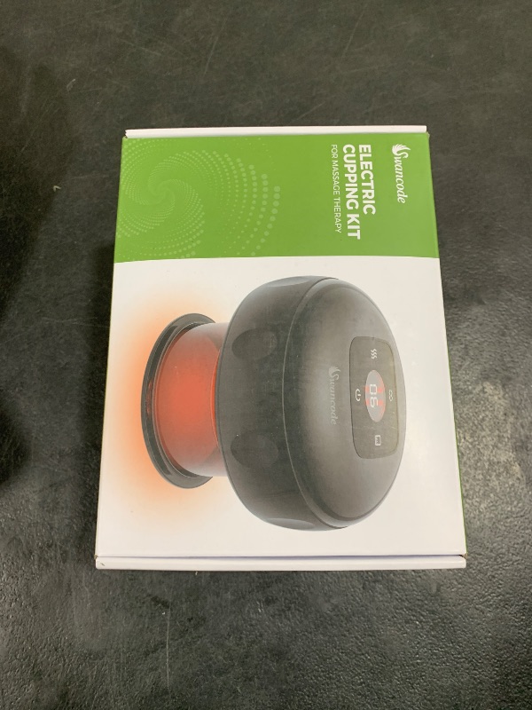 Photo 1 of 1 Pack 5-in-1 Smart Cupping Therapy Massager, Electric Cupping Device with Red Light, Dynamic Cupping Therapy Set with 12-Level Suction & Heat, Cupping Machine for Muscle Pain Relief, Knots, Soreness