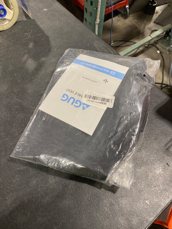 Photo 1 of AGUG Inflatable Snorkling Vest, Adults Snorkl Vest with Shoulder & Waist Belts Comfort Fit Unisex Swimming Jacket Diving Vest for Kayak Paddle Boating (Black, X-Large)