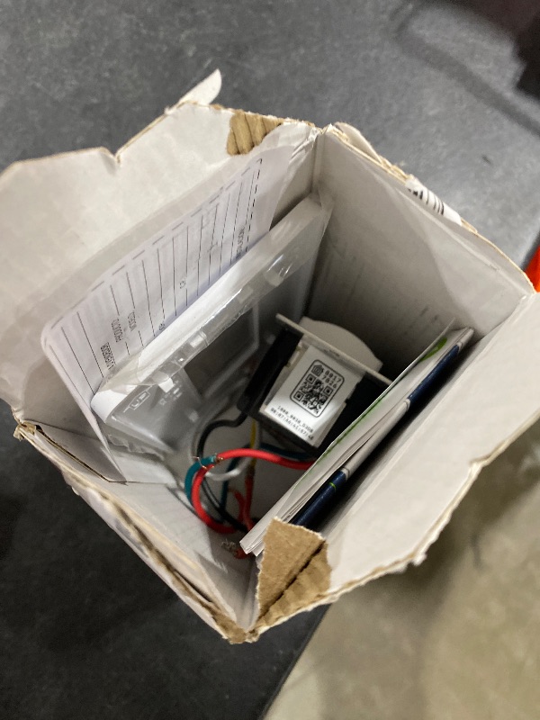 Photo 1 of Leviton Decora Smart Motion Sensing Dimmer Switch, Wi-Fi 2nd Gen, Neutral Wire Required, Works with My Leviton, Alexa, Google Assistant, Apple Home/Siri & Wired or Wire-Free 3-Way, D2MSD-1RW, White