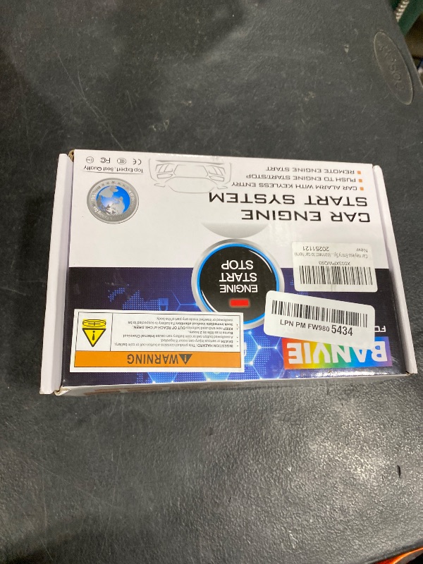 Photo 1 of ? Car Keyless Entry System + ? Remote Engine Starter + ? Push to Start Stop Iginition Kit Button (connect to car horn)