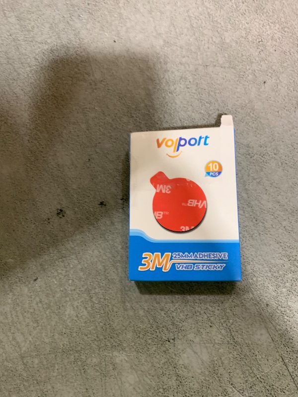 Photo 1 of 10 Pcs 3M Sticky Adhesive Pads for Car Magnetic Phone Holder, 1 inch Round VHB Double Sided Tape Replacement for Dashboard Cell Phone Mount & Mini Dash Cam Base, Strong 25mm Heat Resistant Sticker