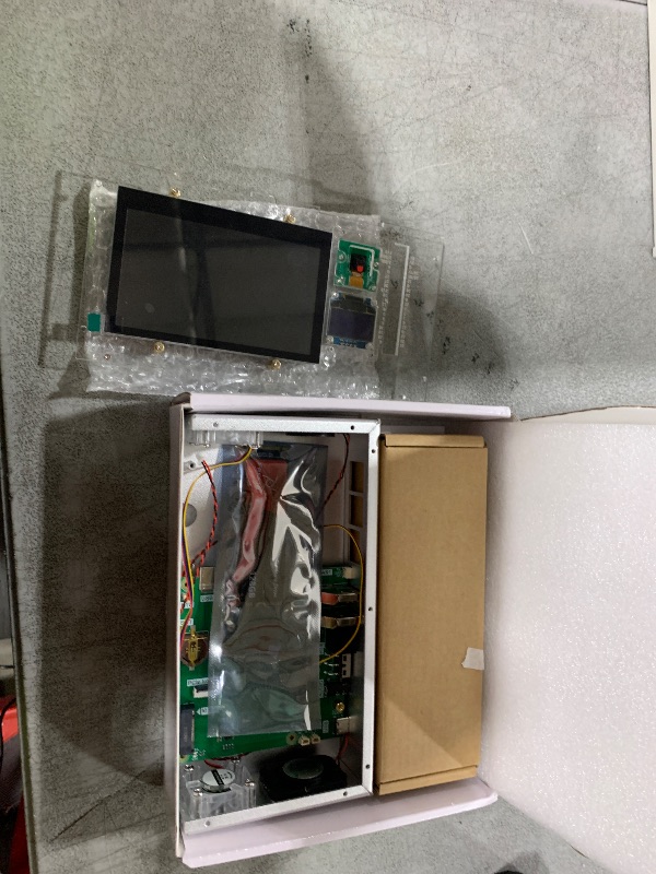 Photo 1 of FREENOVE Raspberry Pi 5 Case with Screen (4.3'' Touchscreen), 128GB M.2 NVMe SSD 800 MB/s, 5 MP Camera, OLED Screen, Stereo Speakers, 3.5 mm and Optical Audio (S/PDIF)