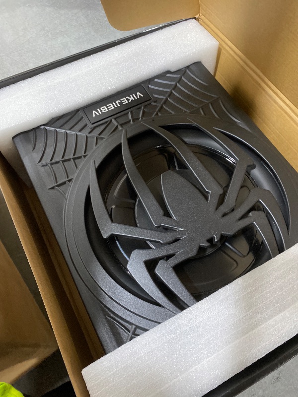 View 3 of 1200W Subwoofer, Slim Underseat Car Subwoofer and Amp Package with Ambient Light, Individual Control for Low Pass/Gain/Boost Bass, Loud Stereo Sound, Deep Bass Perfect for Truck/SUV/Jeep/MPV (Black)