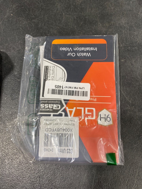 Photo 1 of [2+2 Pack] Glass Privacy Screen Protector for Samsung Galaxy S23 Ultra 5G, 9H Tempered Glass, Ultrasonic Fingerprint Compatible,HD Clear Anti-Spy Film for Galaxy S23 Ultra Glass Screen Protector