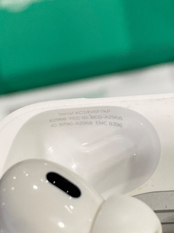 Photo 1 of Apple AirPods Pro (2nd Generation) with MagSafe Charging Case (USB-C) (Renewed Premium)