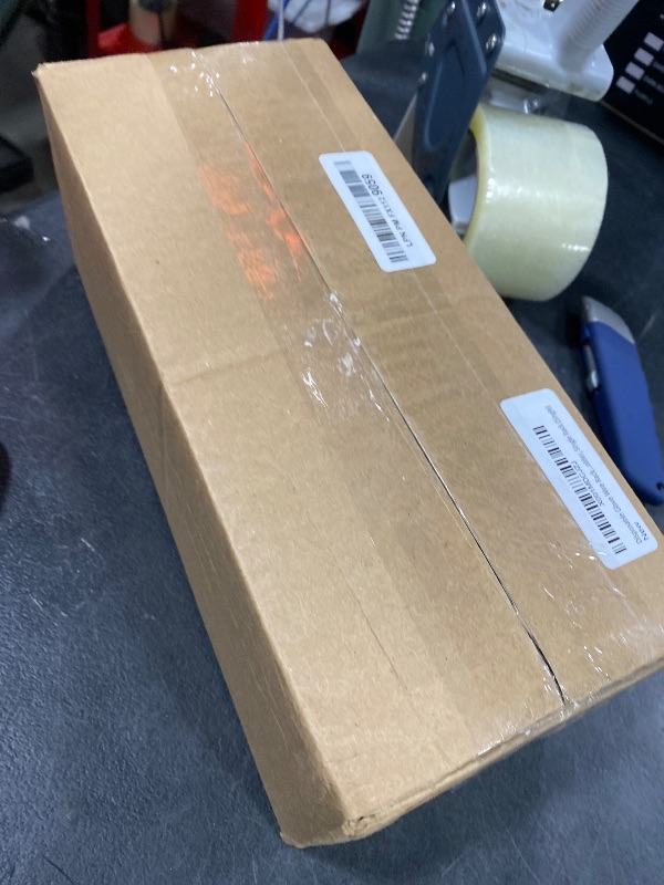 Photo 1 of 1 Each | Disposable Glove or Tissue Box Holder, Wire Rack, Wall Mounted Universal Box Holders, for Larger Sized Single Boxes, White - 1 Glove Box Holder