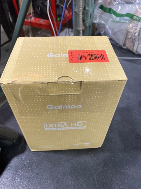 Photo 1 of Mini Projector with WiFi and Bluetooth Built-in Apps Smart Projector Support 4K 1080P FHD 180° Adjustable Auto Keystone Compatibile with HDMI/TV Stick/Memory Stick/Laptop, White