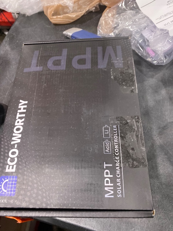 Photo 1 of ECO-WORTHY 60A MPPT Solar Charge Controller with Bluetooth&WiFi, Max PV Input 150V,12/24/36/48V Solar Panel Regulator for Lead-Acid/Lifepo4 Battery in Solar System RV