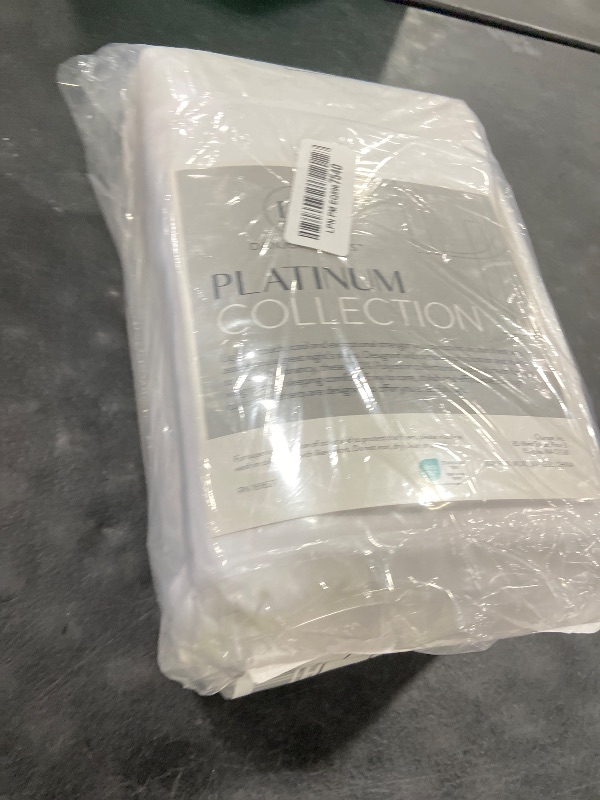 Photo 1 of Danjor Linens Bed Sheet Set King Size for Hot Sleepers, Hotel Premium Sheets with 4 Pillowcases, Lightweight Brushed Microfiber Deep Pockets, Breathable Cooling 6 Piece Bedding Sets, White