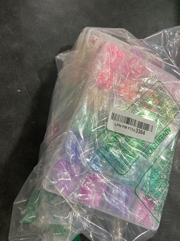 Photo 1 of **INCOMPLETE** Funtopia 2mm Seed Beads for Jewelry Making, 5 Types 120 Colors Small Glass Beads for Bracelets, Friendship Bracelet Kit with Alphabet Letter Beads, Smile Face Beads for DIY, Art and Craft