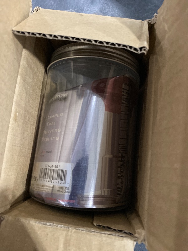 Photo 1 of The Force Tamper Automatic Impact Coffee Tamper Adjustable Const Pressure and Autoleveling Standard Set New (Jelly, 58.50mm)