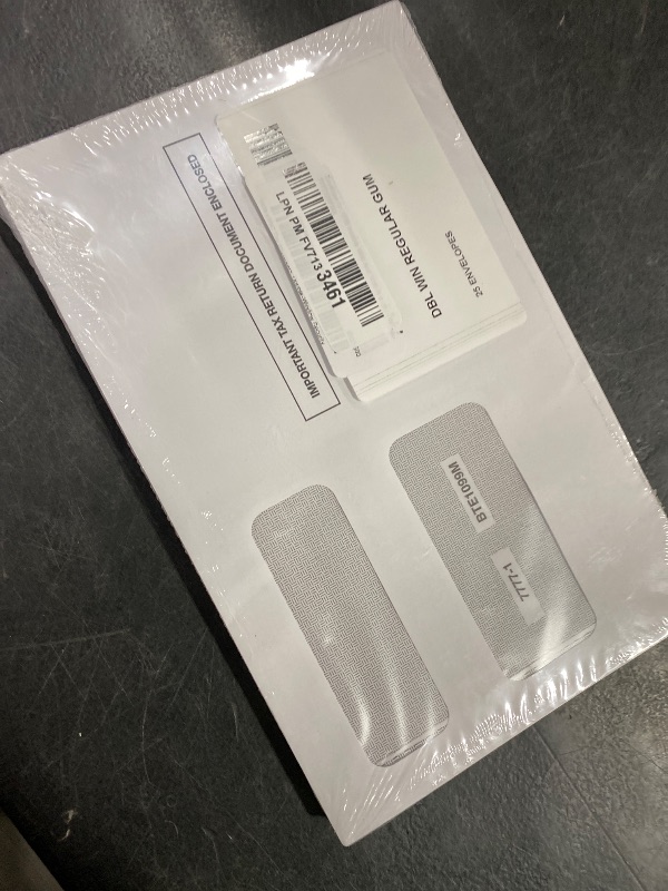 Photo 1 of 1099 MISC Tax envelopes, Double-Window Security Envelope for 1099 income Misc And 1099-R & DIV - INT, 1095 C Tax Form,5 5/8 Inch x 9 Inch, Gummed Flap, 25 Form Envelopes