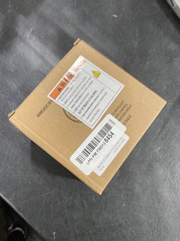 Photo 1 of HAMVIDNE LED Spotlights, Battery Powered Picture Lights, Uplighting Indoor, Puck Light with Remote, Plant & Wall Art Display Dartboard Closet Spotlights, Black