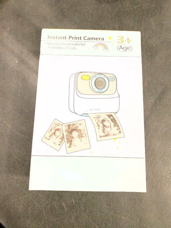 Photo 1 of masterbee Kid Camera Instant Print Photo, Birthday Gifts for Girls and Boys, Kids Digital Camera Toys, 1080P HD Video, 3 4 5 6 7 8 9 10 11 12 Year Old Boy Gifts/Girl Gifts