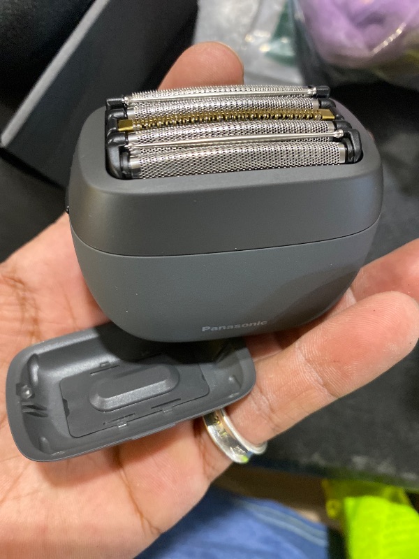 Photo 1 of Panasonic ARC5 Palm-Sized Electric Razor, Handheld Luxury Compact Travel Shaver with 5-Blade Cutting System and USB-C Charging, Wet/Dry - ES-PV3A-K