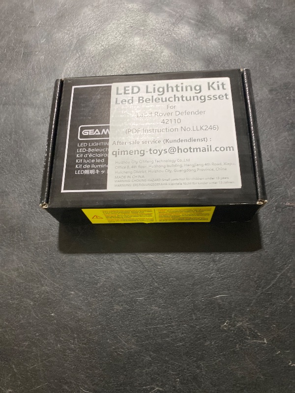 Photo 1 of GEAMENT LED Light Kit for Technic Land Rover Defender - Compatible with Lego 42110 Building Model (Model Set Not Included)