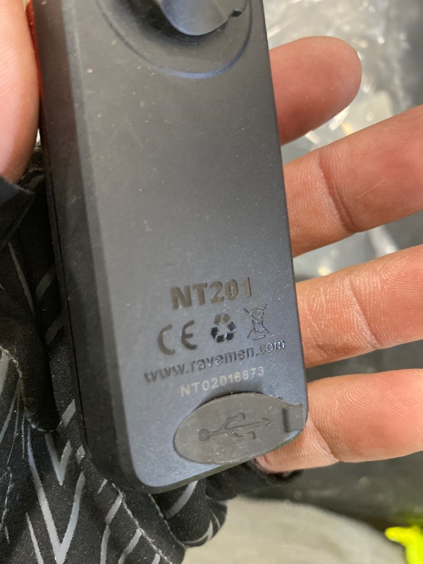 Photo 1 of RAVEMEN NT201 Bike Radar Tail Light, 80-Lumen Bright Wide-Angle Bicycle Rear Light with Visual & Audible Alert, Auto Brake Flash, ANT+ Compatible, Power Level Check for Night Urban City Riding