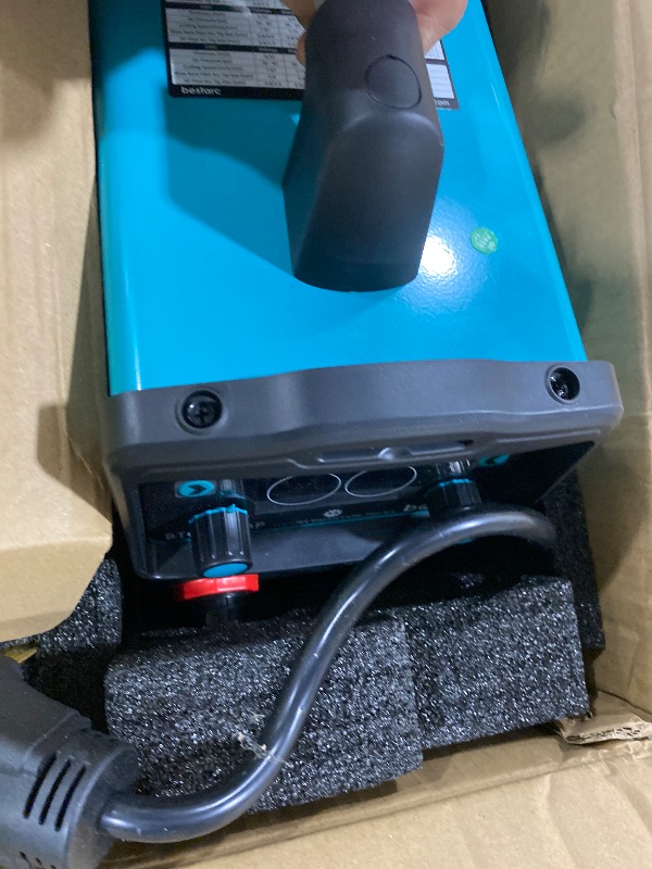 Photo 1 of bestarc Plasma Cutter, [Pilot Arc][Large LED Display][Air Sensor] 60A bestarc Plasma Cutter Machine 110/220V Dual Voltage, 1/2 Inch Clean Cut 4/5 Inch Max Cut, Post Flow Mesh, 2T/4T for Beginners DIY