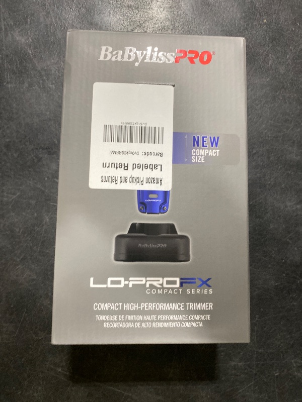 Photo 1 of BaBylissPRO High-Performance Compact LO-PROFX Hair Trimmer