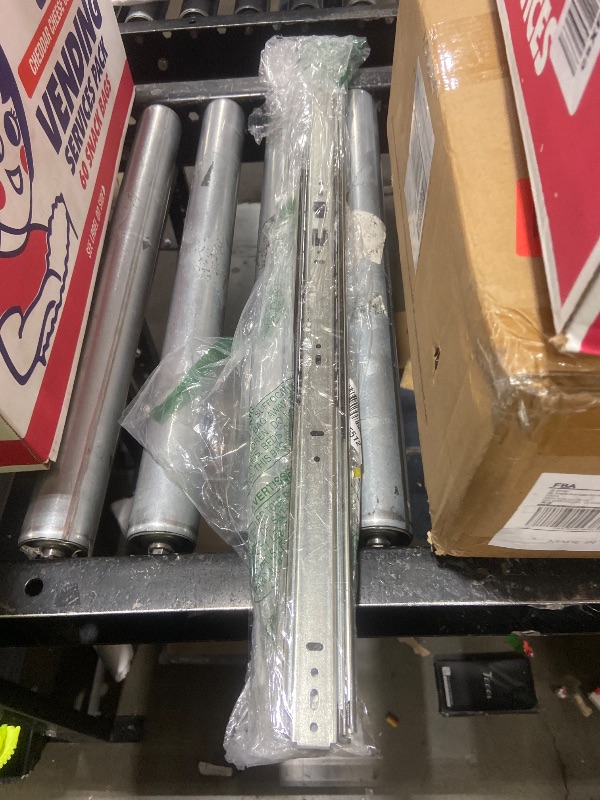 Photo 1 of Knape & Vogt Side Mount Full Extension Drawer Slide, 28-Inch, Pair