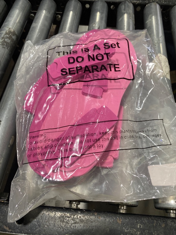 Photo 1 of Pedi Couture Pedicure Sandals with Built In Toe Separators for Women - Comfortable Spa Style Flip Flops for Home, Salon, Yoga & Gym Use