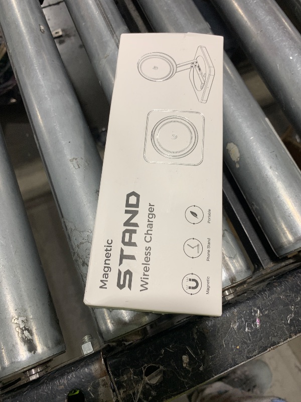 Photo 1 of Magnetic Wireless Charger, [2 Pack] 15W Foldable Fast Charging Stand for iPhone 17/16/15/14/13/12 Series/AirPods 3/2/Pro 2/3, Samsung Wireless Charger Station for Galaxy S25 Ultra/S24/S23/S22/S21/S20