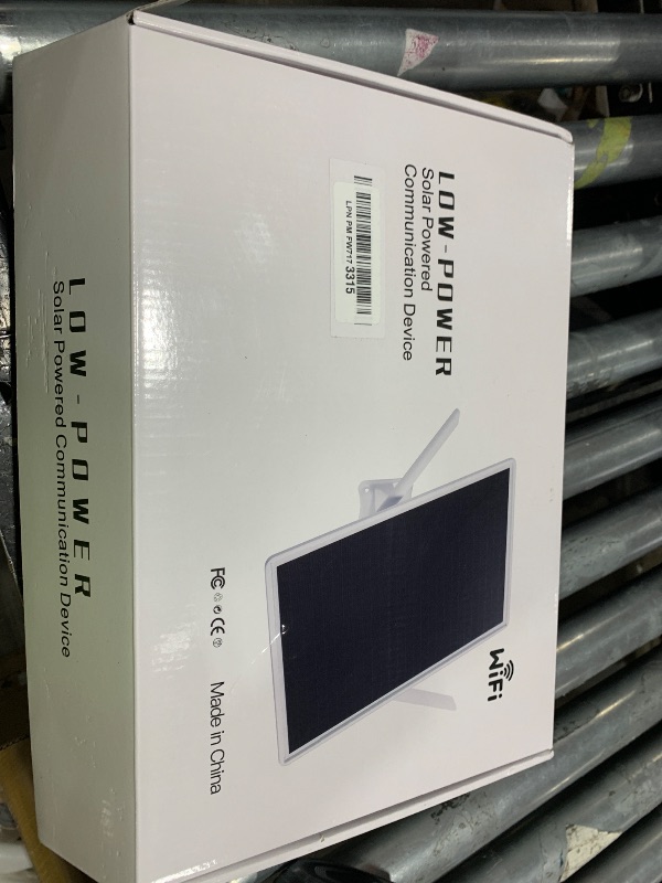 Photo 1 of LCLCTEK® WiFi Extender Signal Booster Solar Battery Outdoor, Long Range up to 300-feet, Internet 2.4G WiFi Extender Booster, Wireless Signal Booster WiFi Repeater 300Mbps,for 2.4G Modem Router (17in)