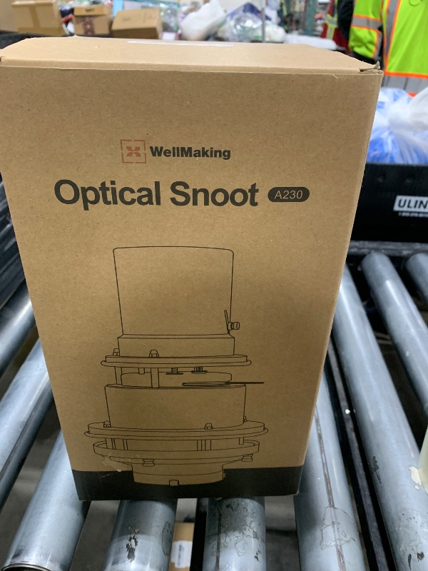 Photo 1 of Alluneitter Bowens Mount Snoot,Strobe Video Snoot Conical Projector snoot with Optical Lens kit Include Various Gobos Used for Video Artist Modelling Shape Light Studio Photography Projection