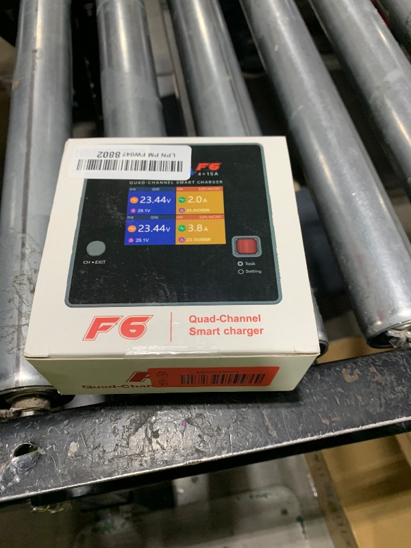 Photo 1 of HOTA F6 Battery Smart Charger - 250W 15A 1-6S 4 Channel DC for FPV Drone RC Car RC Hobby Lipo Battery Li-ion LiHv Nicd NiMH Batttery by Speedybee