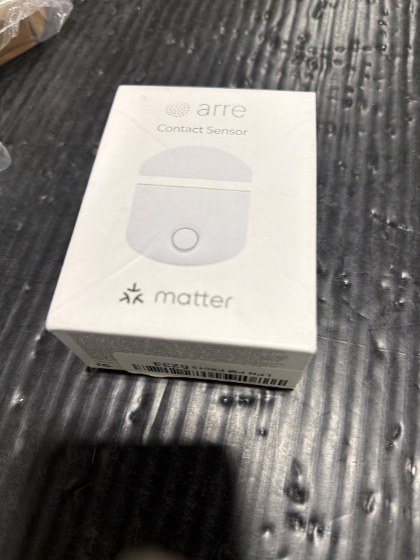 Photo 1 of arre Contact Sensor with Matter & Thread Support, Control Smart Home Accessories, Works with Apple Home / Google Home / Samsung SmartThings / Alexa, Door / Garage Sensor