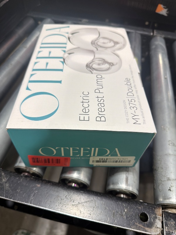 Photo 1 of Hands Free Breast Pump Wearable MY-375 - Strong Suction, Low Noise, Wearable Breastfeeding Pump with 4 Mode &12 Levels, Portable Electric Breast Pump 24mm - 19/21/Insert/Flange, 2 Pack (White)