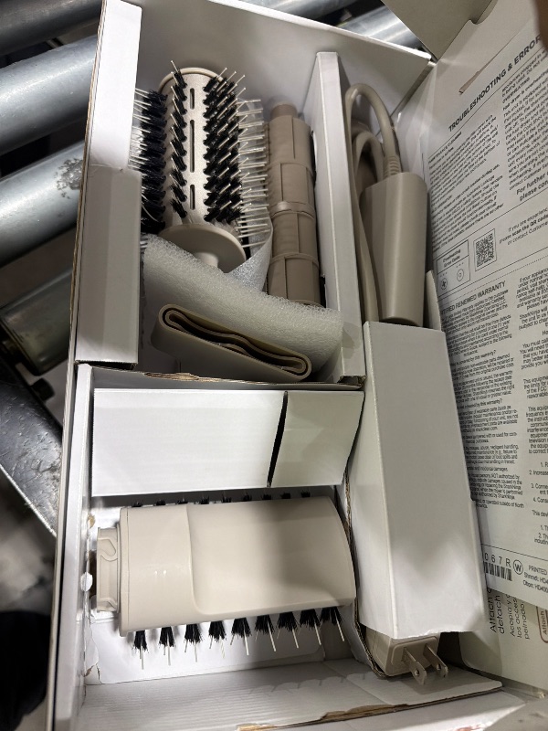 Photo 1 of Shark HD430REF (Refurbished) FlexStyle Air Styling & Drying System, Powerful Hair Dryer Brush & Multi-Styler with Auto-Wrap Curlers, Paddle Brush, Oval Brush, Concentrator Attachment, Stone (Renewed)