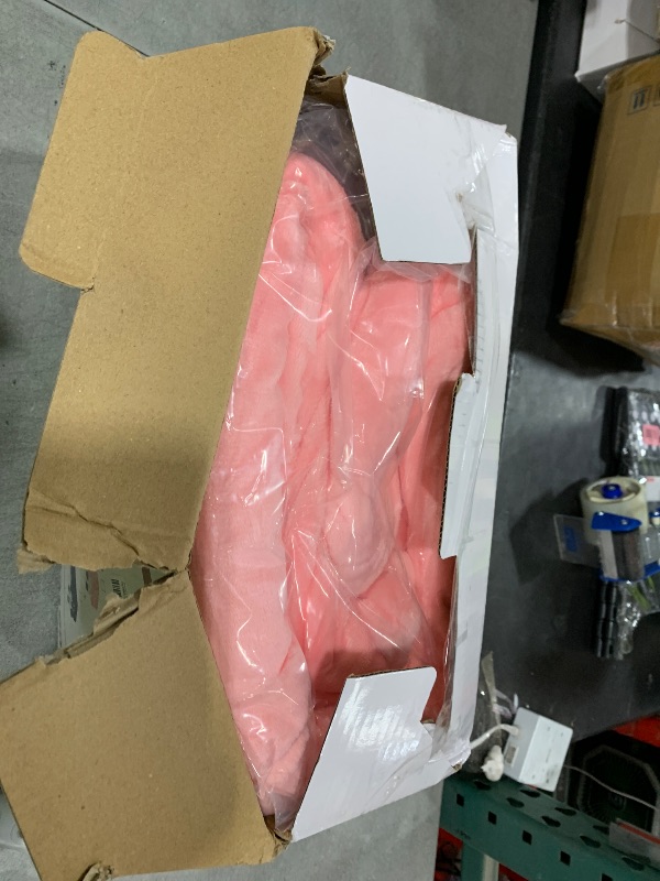 Photo 1 of Homemate Electric Heated Blanket Queen - 84"x90" Heating Bed Blankets Throw with 10 Heating Levels 8 Hours Auto Off Fast Heating Over-Heated Protection Ultra Soft Warm Flannel ETL Certified Pink