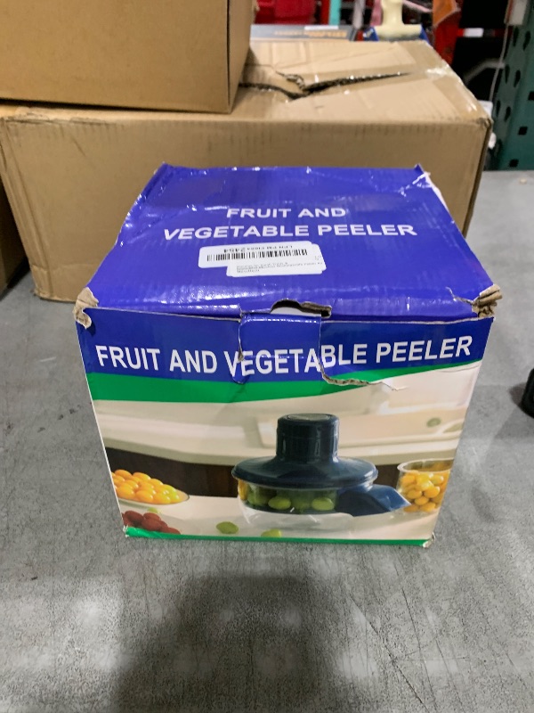 Photo 1 of **INCOMPLETE** Automatic Grape Peeler Machine with Peeling Knife, Abnaok Electric Garlic & Cherry Tomato Peeler Skin Remover Tool for Small Fruits, Effortless Peeling for Home Kitchen