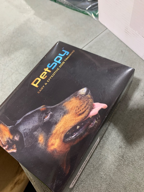 Photo 1 of PetSpy Shock Collar for Dogs-Waterproof Dog Shock Collar with Remote Control,Vibration,Electric Shock,Beep-E Collar for Dogs Training,Collar with Remote for 10-140 LBS