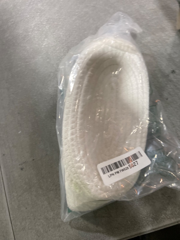 Photo 1 of ?2 Pack? ABenkle Small Storage Baskets, Natural Cotton Rope Woven Baskets for Organizing, Tiny Oval Storage Easter Baskets, Small Basket, Cat Dog Toy Baskets, Bathroom Organization Bin