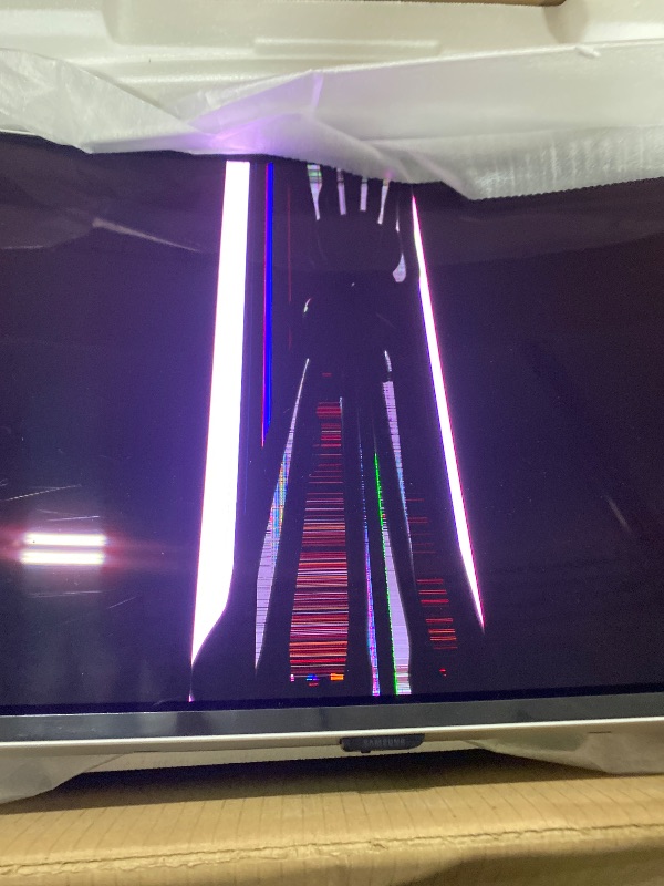 Photo 1 of Samsung 49" Odyssey G93SC Series Curved Gaming Monitor, QD-OLED, 240Hz, 0.03ms, DQHD, G-Sync Compatible, FreeSync Premium Pro, Adjustable Stand