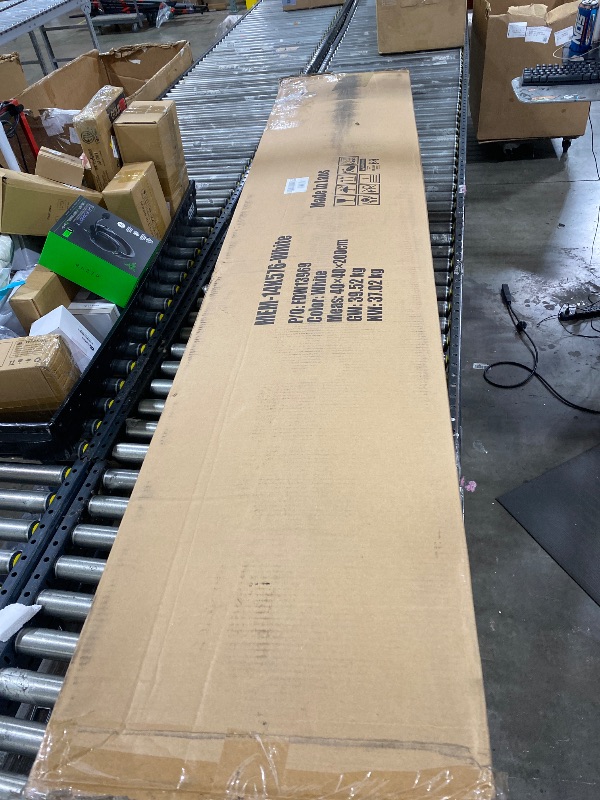 Photo 1 of FDW | 14 Inch King Mattress | Medium Firm | Gel Memory Foam Mattress | White | Bed in a Box, CertiPUR-US Certified | Pressure Relief, Cooling Ventilated Foam | Washable Removable Cover