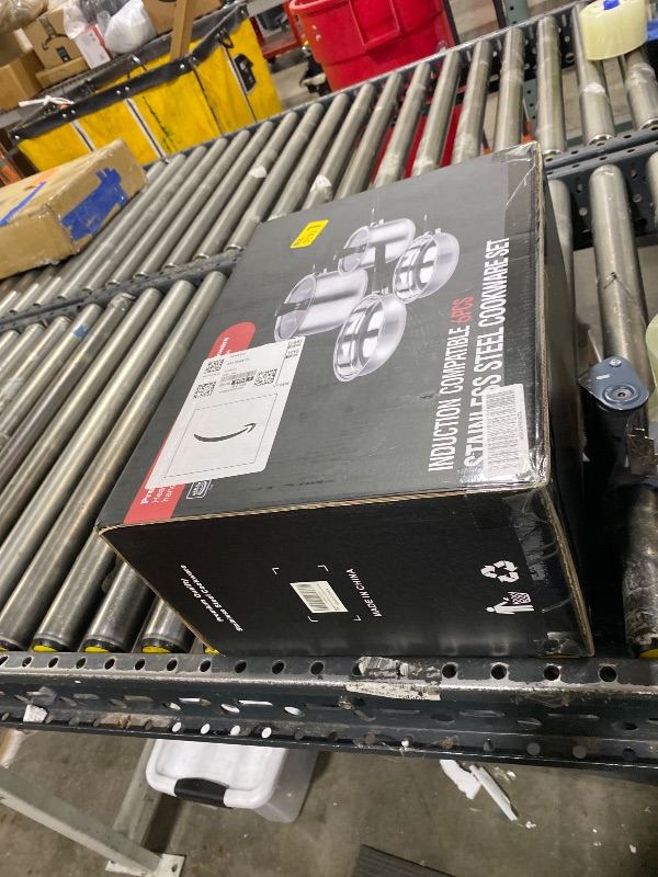 Photo 1 of Meythway ??????? Stainless Steel Pots and Pans Set Non Toxic, 6PCs Kitchen Cookware Sets with Stay-Cool Handles, Non-Stick, Dishwasher Safe&Compatible with All Stovetops(Gas,Electric&Induction)