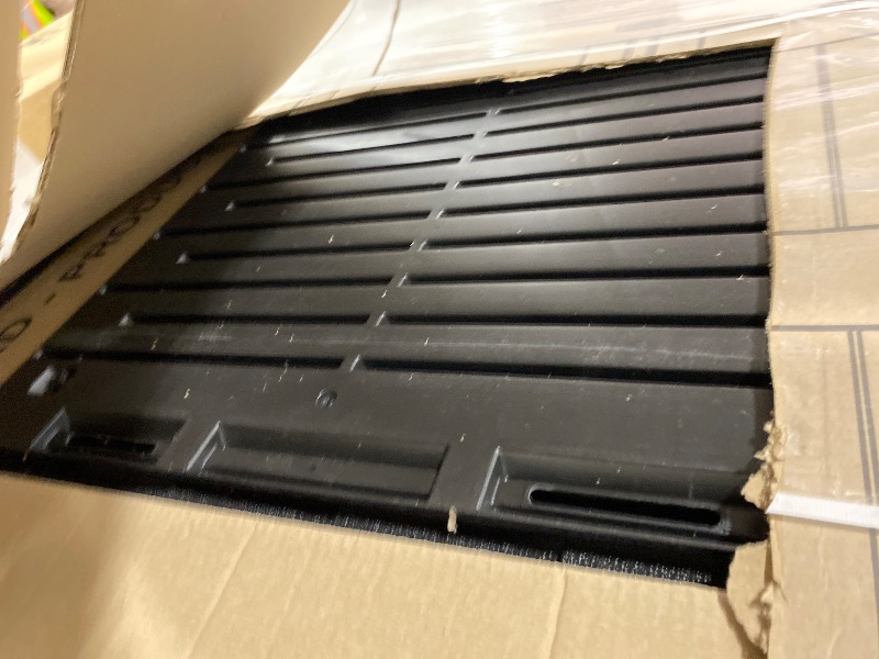 Photo 1 of Rubbermaid Vertical Resin Outdoor Storage Shed With Floor (4 x 2.5 Ft) Weather Resistant Beige/Brown Organization for Home/Backyard/Pool Chemicals/Toys/Garden Tools/Porch/Patio Cushions