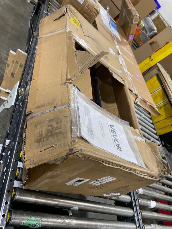 Photo 1 of VEVOR Electric Log Splitter, 6.5 Tons Electric Wood Splitter, 1500W 15 Amp Motor, Portable Firewood Splitting Machine with 6" Wheels, Wood Splitters for Forestry Harvesting, Efficient & Secure