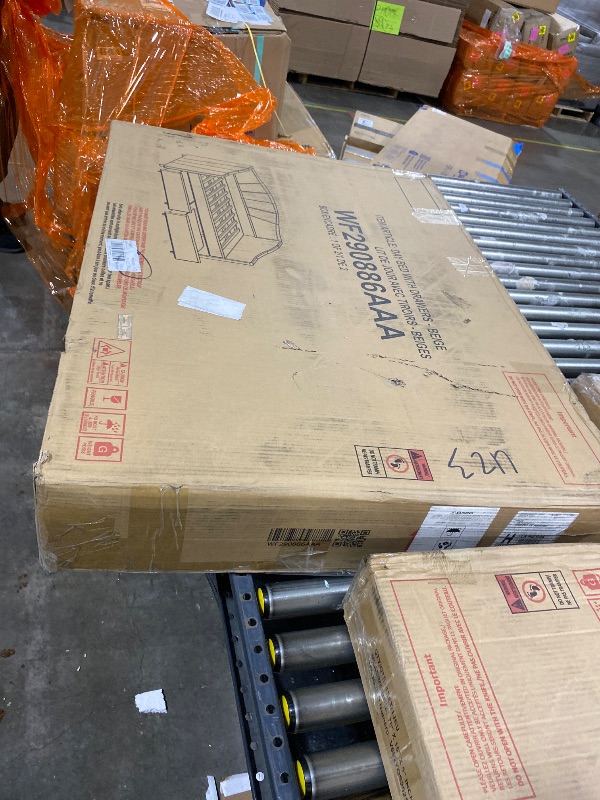 Photo 1 of Upholstered Daybed with 2 Drawers, Twin Size Bed Frame with Storage for Boys Girls Bedroom, Wood Slat Suppot,No Box Spring Needed (Beige) 2 BOXES 
