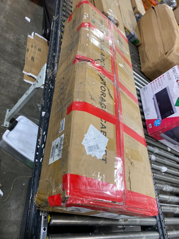 Photo 1 of BLACK STORAGE CABINET UNKNOWN LENGTH