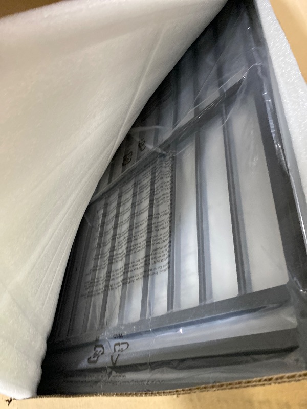 Photo 1 of Amazon Basics Furniture Style Dog Crate, Two Bowls Included, 41" x 23.6" x 29.5", Walnut