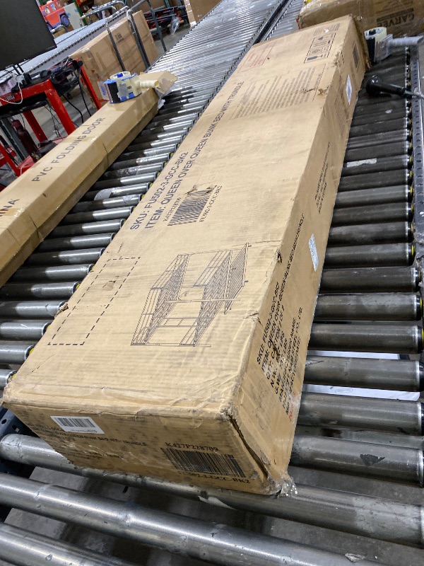 Photo 1 of *partial set* queen over queen bunk bed with trundle *partial set* ONLY BOX 2 OF 2