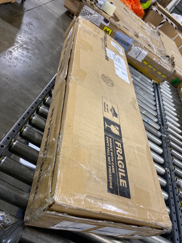 Photo 1 of PARTIAL SET Rolanstar Twin Bed Frames with Headboard, Twin Bed with LED Lights, Camas Twin Size Bed with Charging Station, Solid Metal Slats, Noise Free, No Box Spring Needed, Black