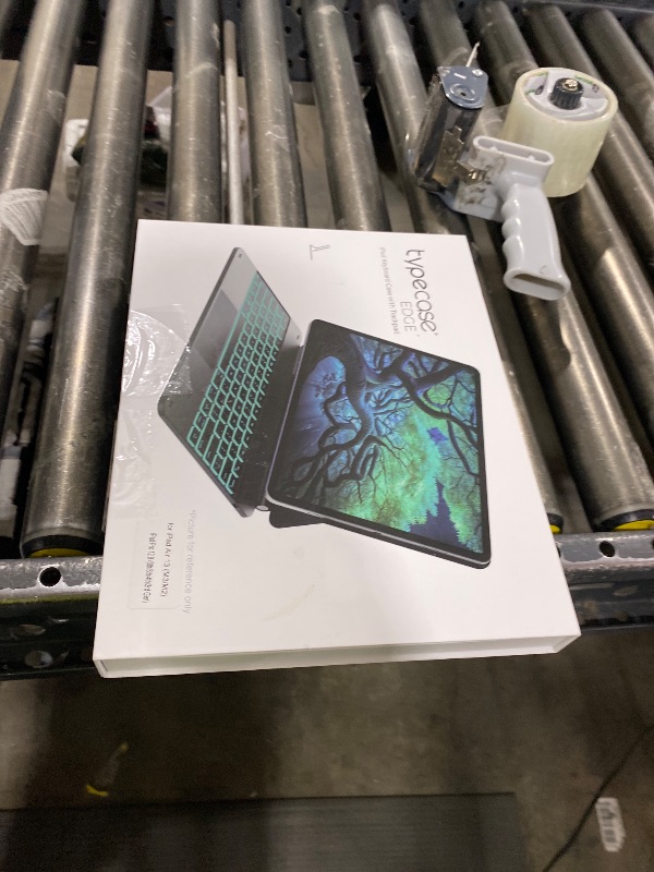 Photo 1 of typecase Edge Keyboard Case for iPad Air 13-inch(M3/M2, 2025/2024) & iPad Pro 12.9-inch(6th/5th/4th/3rd Gen), Floating Magnetic Cantilever Stand, 11-Color Backlight, Multi-Touch Trackpad, Raspberry