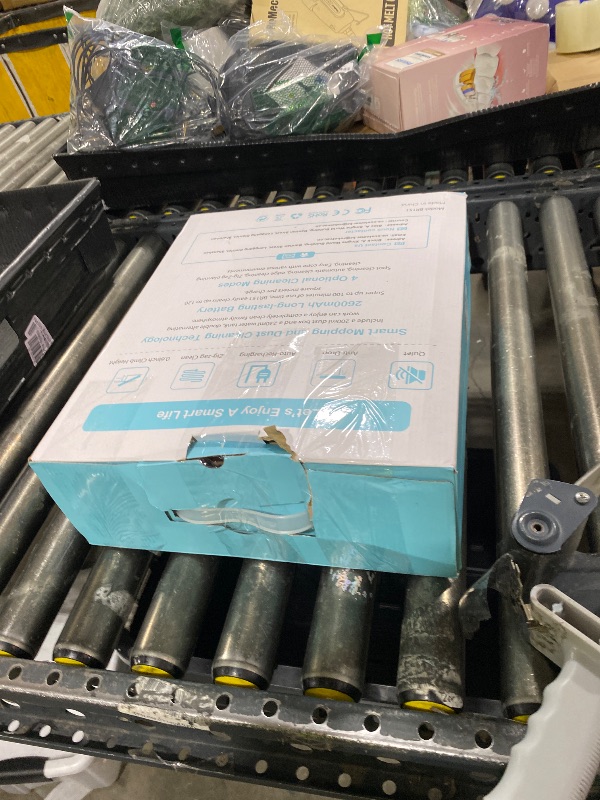 Photo 1 of MAMNV Robot Vacuum and Mop Combo, 2 in 1 Robotic Vacuum Cleaner with Schedule, App/Alexa/Voice Control, Ideal for Hard Floor, Pet Hair, Carpet